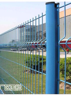 护栏围栏栅栏户外桃型柱护栏网院子围墙钢丝网庭院菜园铁丝防护网