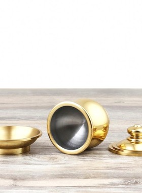 速发水具大悲贡杯净佛杯家用装内胆佛前供养供水杯光身纯铜圣水杯