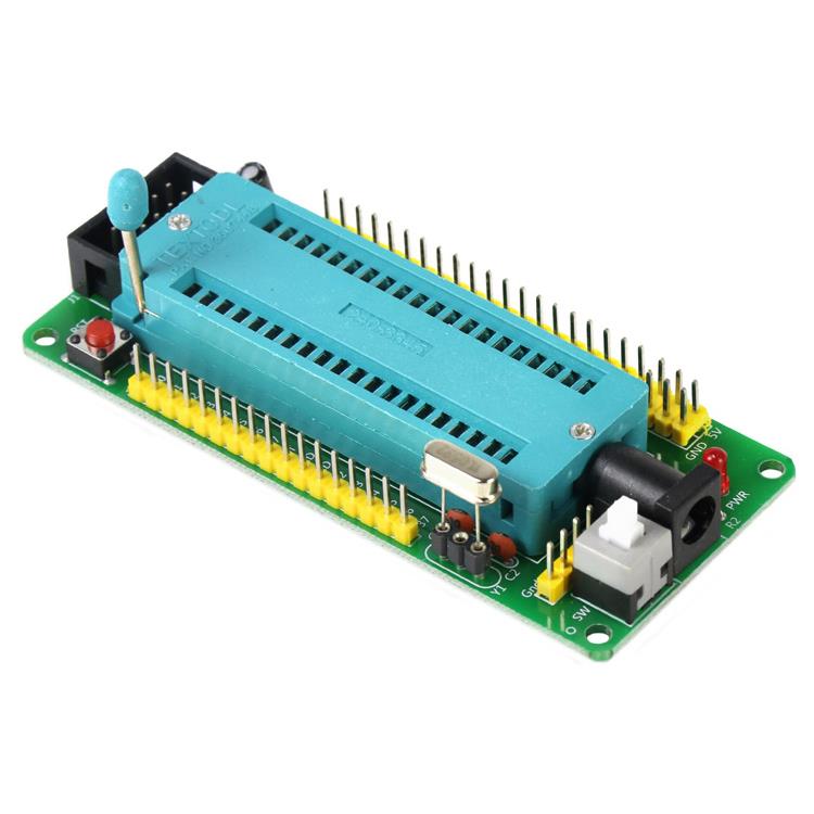 （成品）51单片机小系统开发板Stc89C52 At89S52 40P紧锁基础模块 - 图3