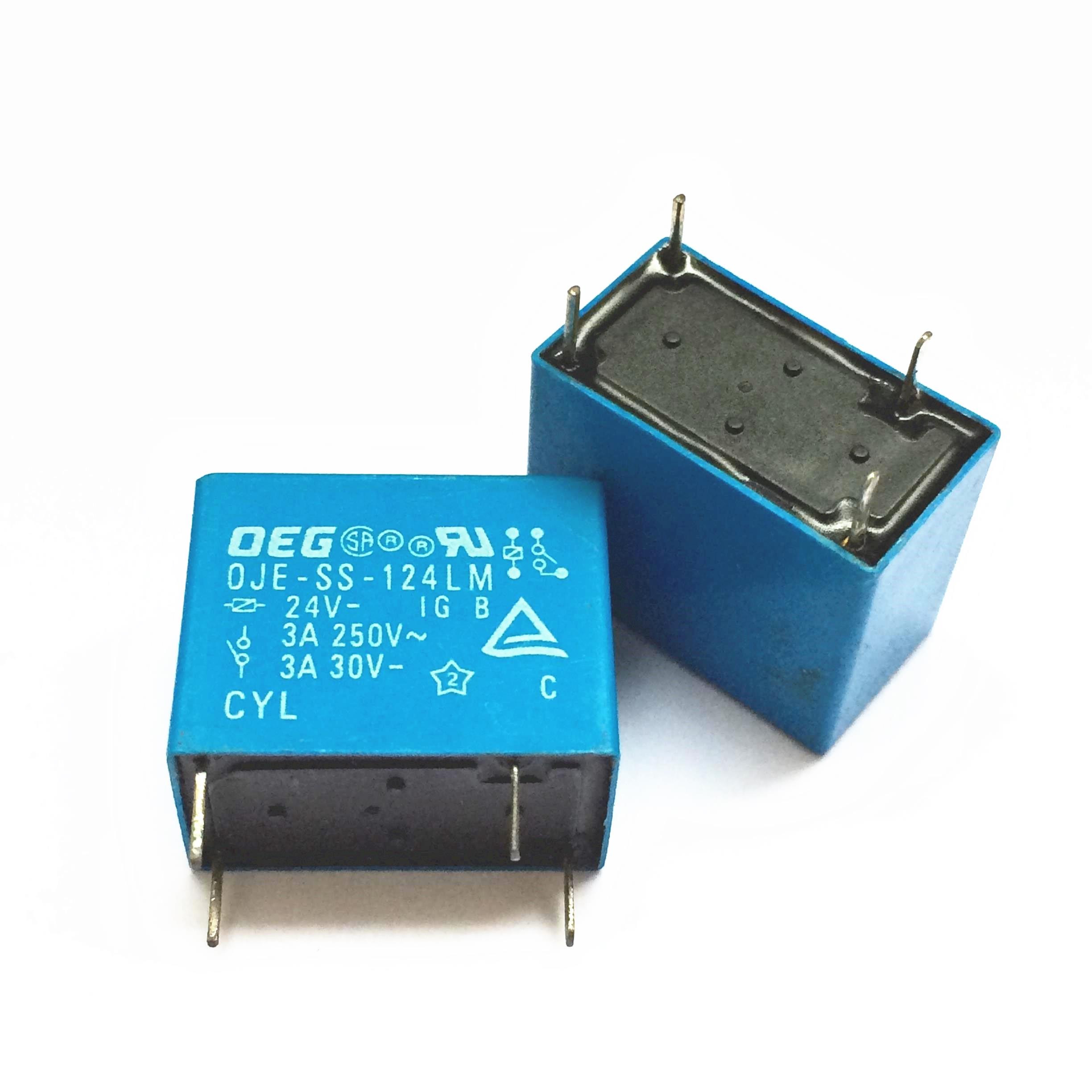 泰科TE继电器OJE-SS-105 112 124DM LM LMH HM 3A5A8A10A 4脚 OEG - 图1