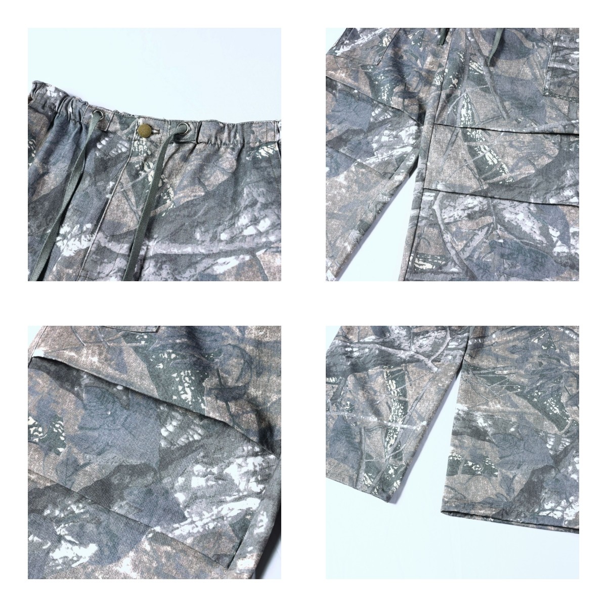 88FXM 美式复古高街树纹迷彩工装裤男女宽松阔腿街舞爵士伞兵裤裤,淘宝优惠券,粉丝福利购,淘宝优惠卷