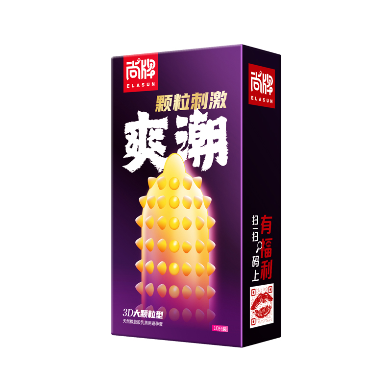 阴茎狼牙棒避孕套加大安全套男用带刺大颗粒加长加粗情趣增粗性兽 - 图3