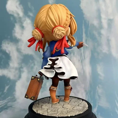 萌系Q版薇尔莉特手办永恒的花园动漫周边二次元机箱潮玩桌面摆件 - 图1