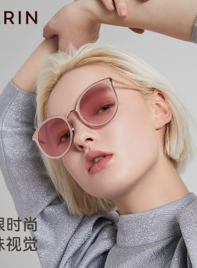CARIN防晒渐变镜片气质猫眼墨镜