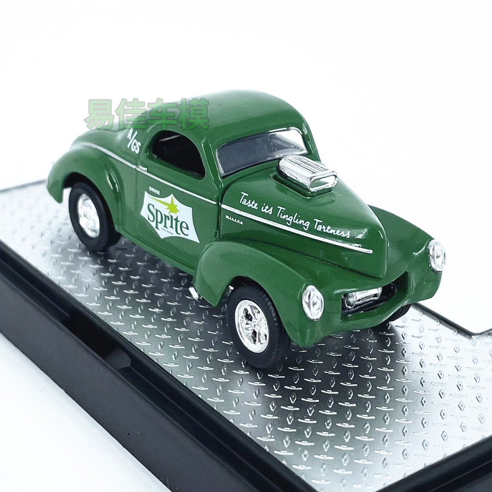 1:64威利斯Coupe Gasser仿真合金汽车模型收藏摆件M2车模2024款 - 图0