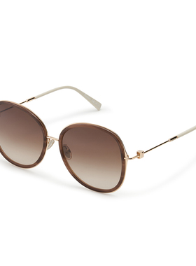 MaxMara麦克斯马勒时尚潮流圆形女士太阳镜遮阳墨镜女 MARILYNIFS