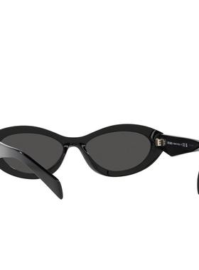 PRADA普拉达墨镜太阳镜时尚潮流简约轻奢猫眼窄框 26ZF