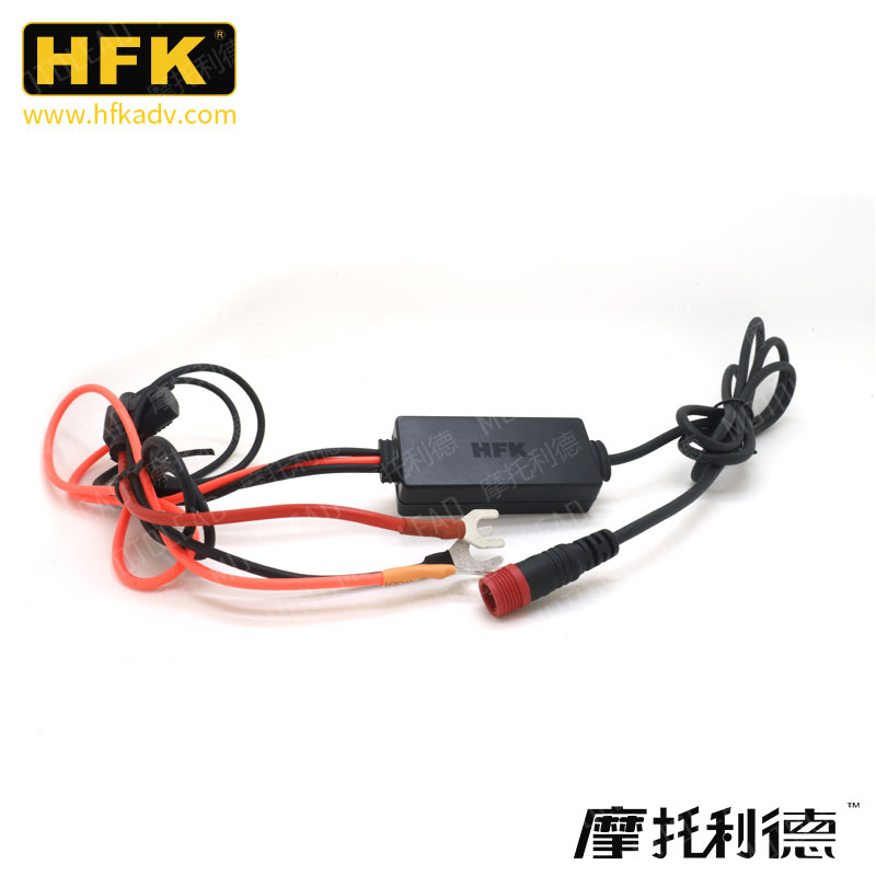 HFK配件 HM602/501/701行车记录仪ACC主机连接转换线电源HFK配件-图0