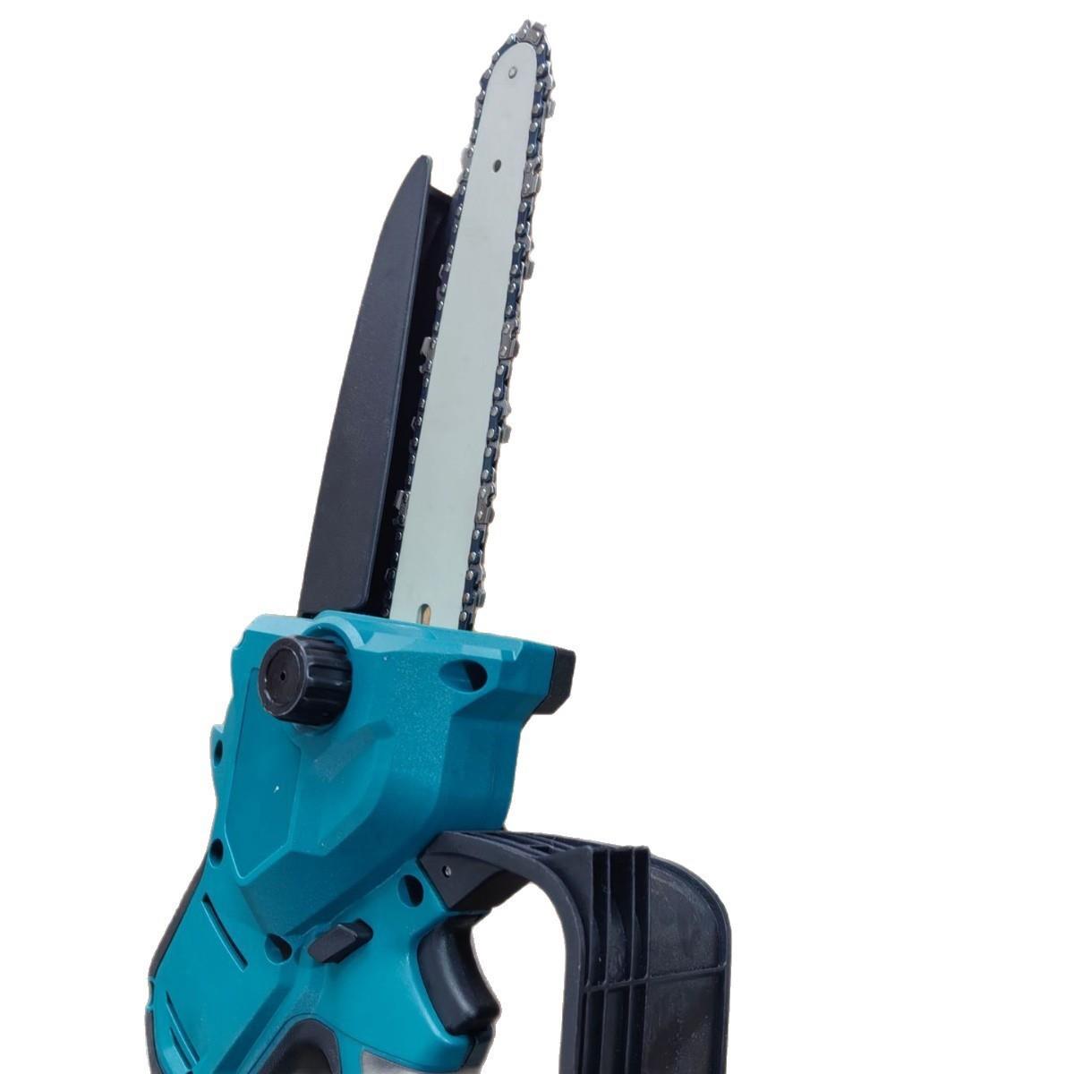 跨境8寸锂电电链锯充电手提式电锯家用大型伐木锯砍树充 电修枝 - 图2