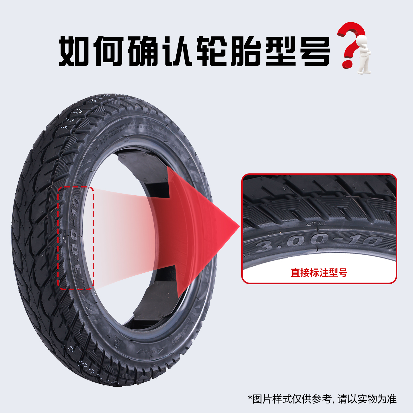 Luyuan official original electric vehicle 14*2.5 tire steel wire tubeless tire suitable for many types