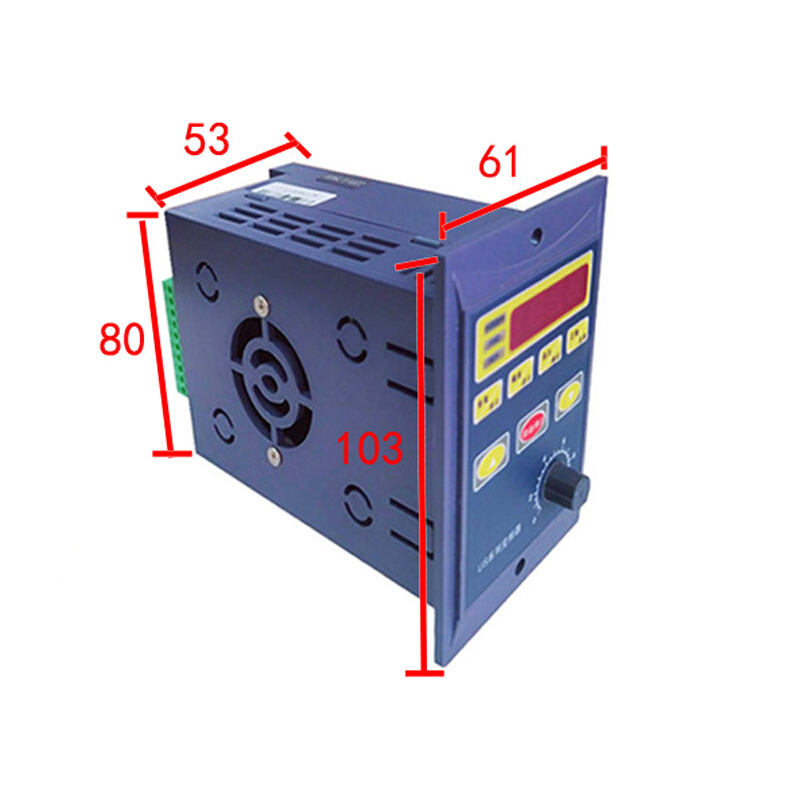 电机变频器US小型0.75KW单相输入三相220V输出和通用型三相380V