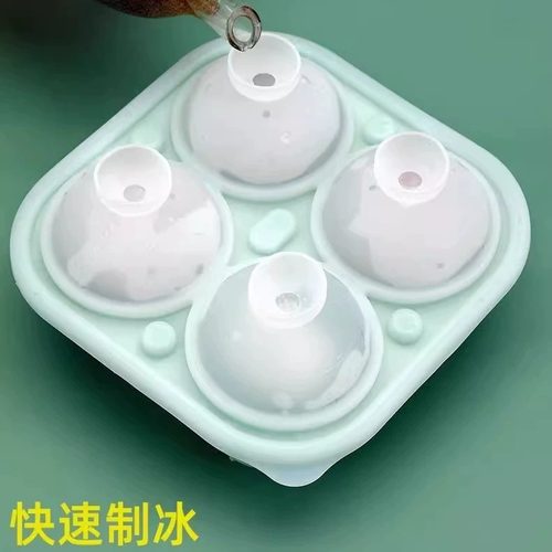 硅胶玫瑰冰花冰块冰格家用制冰花形神器品级玫瑰花威士忌模具 - 图3