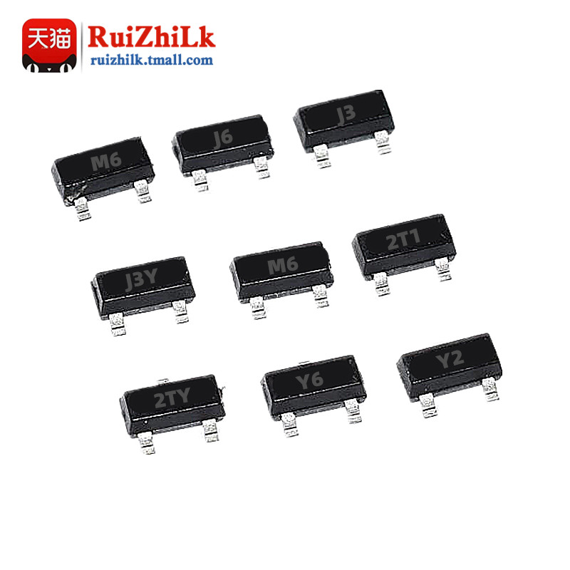 三极管S8550 SS8050 9013 9014 S9015 贴片直插功率晶体管NPN PNP - 图0