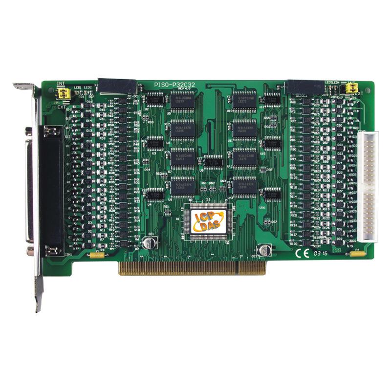 泓格PISO-P32C32U板卡32路集电极开路输出灌电流数字量输入采集卡 - 图3