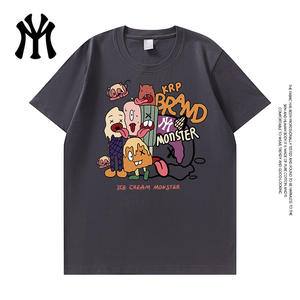 小凯甄选MYVM官方正品情侣纯棉潮流短袖男女26新款T恤男女13