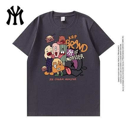 【小凯甄选】MYVM官方正品情侣纯棉潮流短袖男女26新款T恤男女13