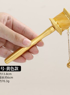 藏式经转简轮藏族迷你转金筒六字真言手摇挂件办公室供佛纪念饰品