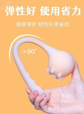 按摩锤子硅胶棒敲背锤经络肩颈敲打拍打棒老人捶背器全身小型锤子