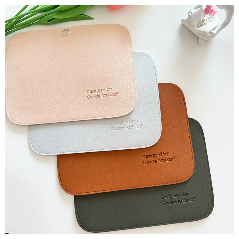 高颜值便携收纳内胆包数码配件化妆品皮质包分隔旅行超轻迷你包中包女化妆包手袋小号托特包新款简约高级感