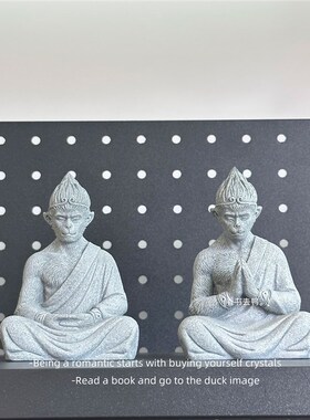 速发斗战造佛摆件园艺假山花卉盆景微景观圣景装圣大饰摆设