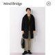 Mind Bridge2024 Autumn and Winter New Men's Jacquard Textured Single-Side Wool Blended Jacket
