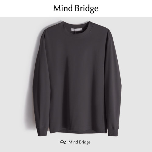 Mind Bridge2026男长袖户外运动快干圆领T恤短袖素色基础打底衫潮 - 图3