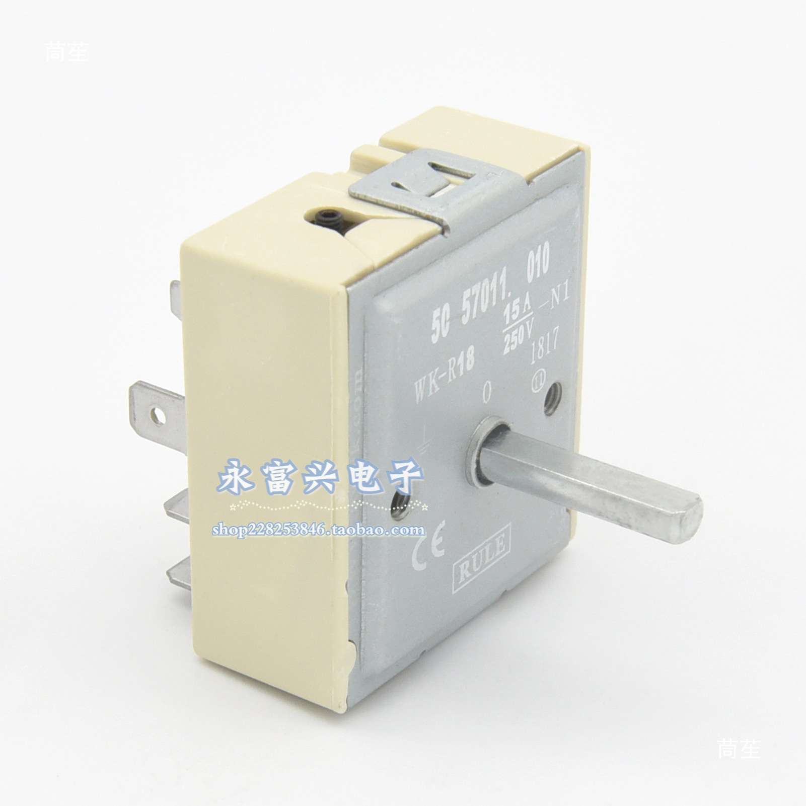 50.57011.010 WK-R18打码器电陶炉烤肠机250V1温控器温度调节器 - 图2