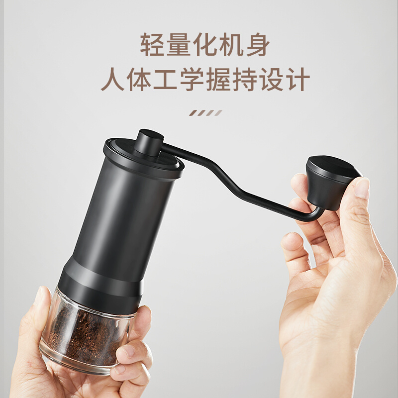 CLITON手摇咖啡磨豆机器具意式手动研磨机手冲机家用手磨 - 图1