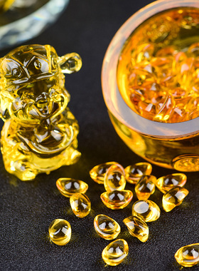 极速五路财神阵七星阵摆件水晶球珠金木水火土客R厅办公室装饰礼