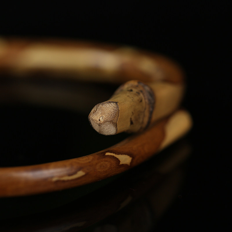 极速复古手工竹制梅鹿竹紫竹竹节手镯镯子L大小自由调节手串文玩,淘宝优惠券,粉丝福利购,淘宝优惠卷