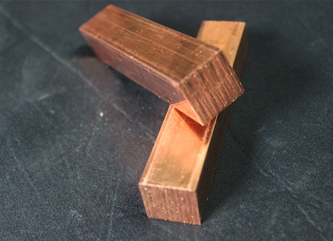 极速新品t2紫铜方红铜排纯铜导电接地铜排B纯铜棒S纯铜U排铜条零 - 图3