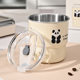 304 stainless steel coffee cup cartoon mug student portable straw water cup high appearance