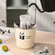 304 stainless steel coffee cup cartoon mug student portable straw water cup high appearance