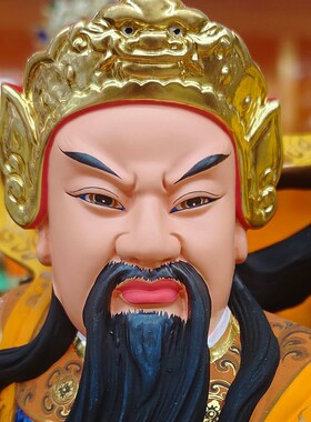 极速香樟木真武大帝o佛像玄武大帝家用真武帝君佑圣真君玄天上帝