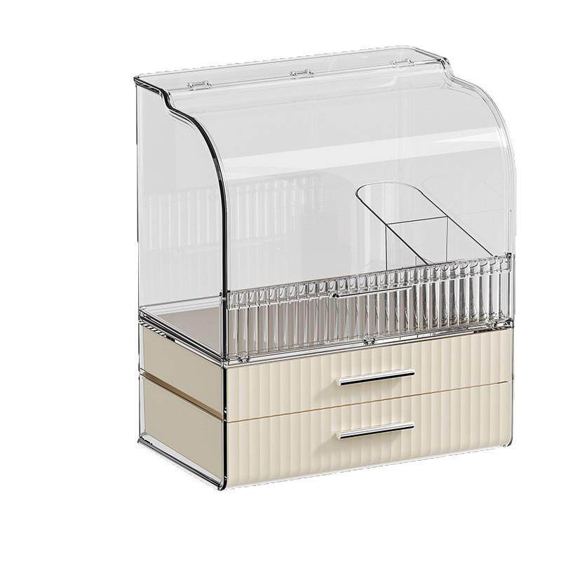 化妆品收纳盒桌面抽屉式高级感防尘大容量梳妆台护肤品面膜置物架,淘宝优惠券,粉丝福利购,淘宝优惠卷