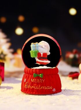 圣诞节发光圣诞老人礼物送孩子