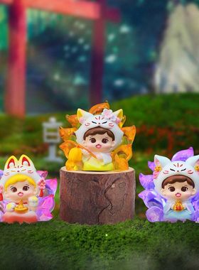 摆件大号树脂国潮新品第二九尾狐