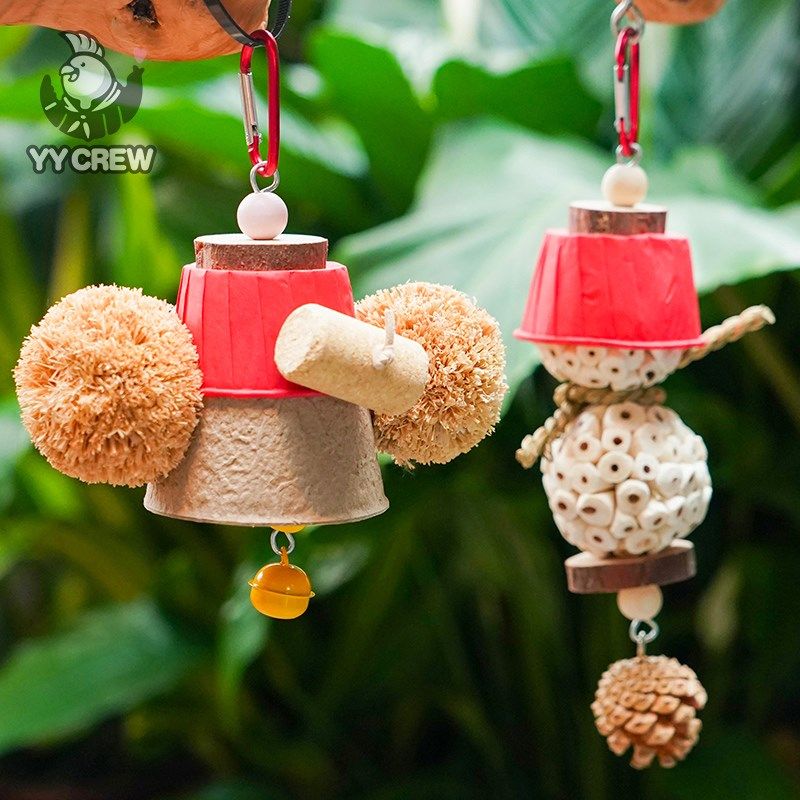 速发鹦鹦队 鹦鹉串咬挂件笼具攀爬秋千草球藤球挂啃牡丹玄凤鸟玩,淘宝优惠券,粉丝福利购,淘宝优惠卷