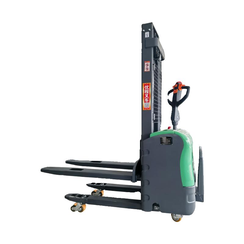 双起升站驾式全电动叉车2T液压升高车装卸车堆垛1.5吨电动堆高车 - 图3