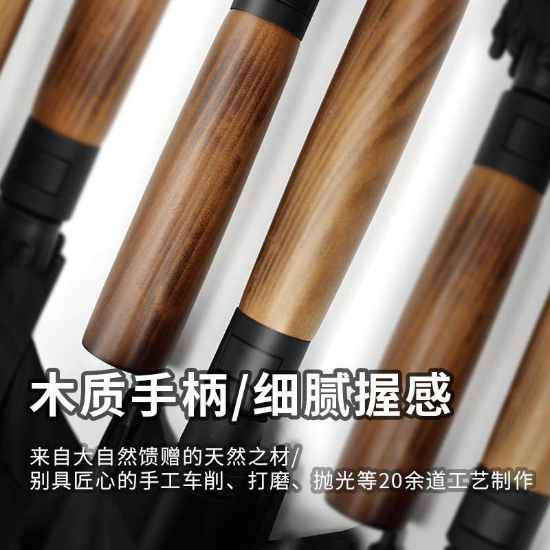 自动长柄雨伞防风加固大暴雨专用商务直柄伞特大号三双人男士定制,淘宝优惠券,粉丝福利购,淘宝优惠卷