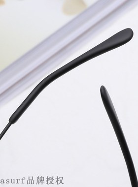 极速Japanese metal round fwrame art flat lens Korean version