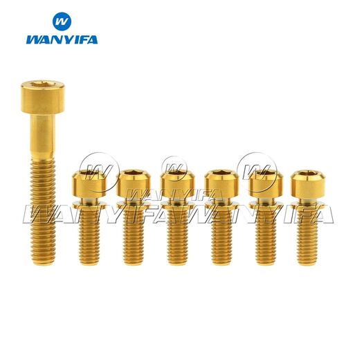 极速Wanyiefa Titanium Bolt M6X35mm Square Head Bike Headset - 图0