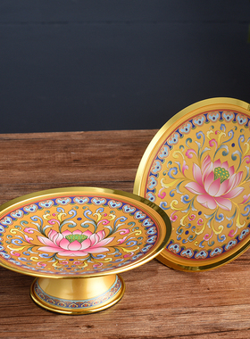 极速供佛套装香炉家用供奉佛前供具莲花供水N杯供果盘长明灯佛具