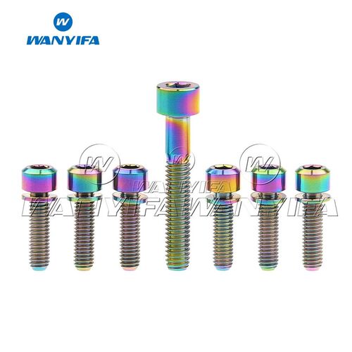 极速Wanyiefa Titanium Bolt M6X35mm Square Head Bike Headset - 图1