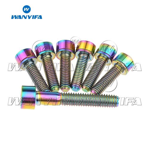 极速Wanyiefa Titanium Bolt M6X35mm Square Head Bike Headset - 图2