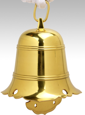 速发老奶奶祈板福云风铃黄铜铃铛钟镇仿古平安挂件