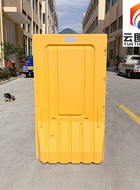 三孔水马市政围挡注水组合围挡注水一体式隔离墩塑料移动城市护栏