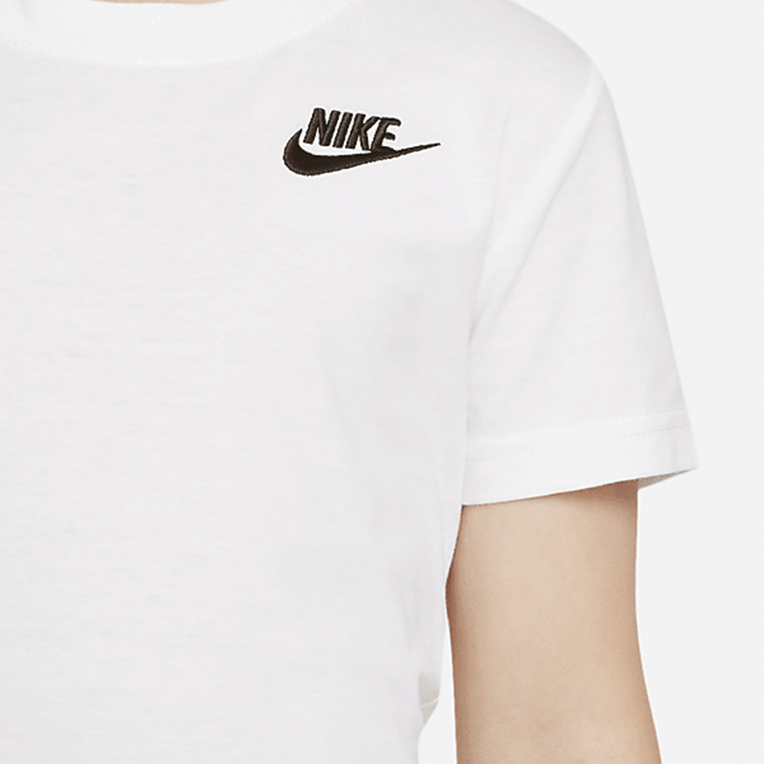 Nike/耐克正品2025新款大童针织运动圆领休闲短袖T恤DQ4251-100,淘宝优惠券,粉丝福利购,淘宝优惠卷