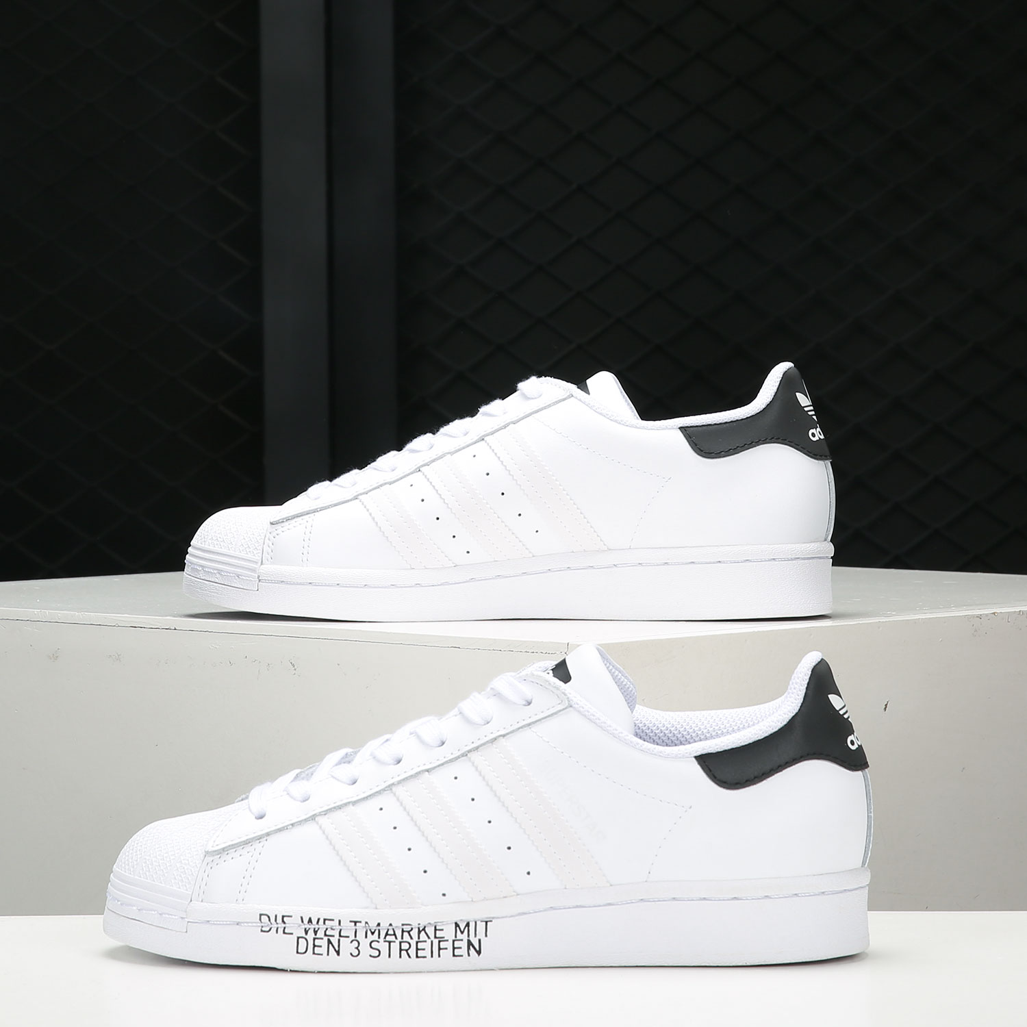 Adidas/阿迪达斯正品三叶草SUPERSTAR男女经典休闲运动鞋 FV2810 - 图0