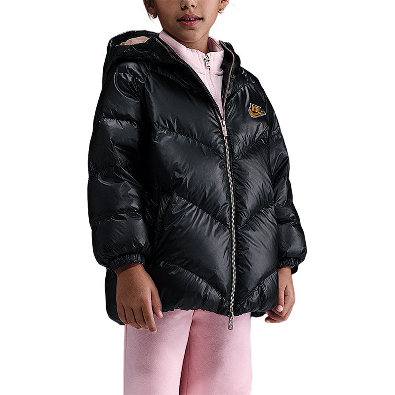 Nike/耐克正品2025冬季小童休闲连帽拉链羽绒服IQ9826-010,淘宝优惠券,粉丝福利购,淘宝优惠卷
